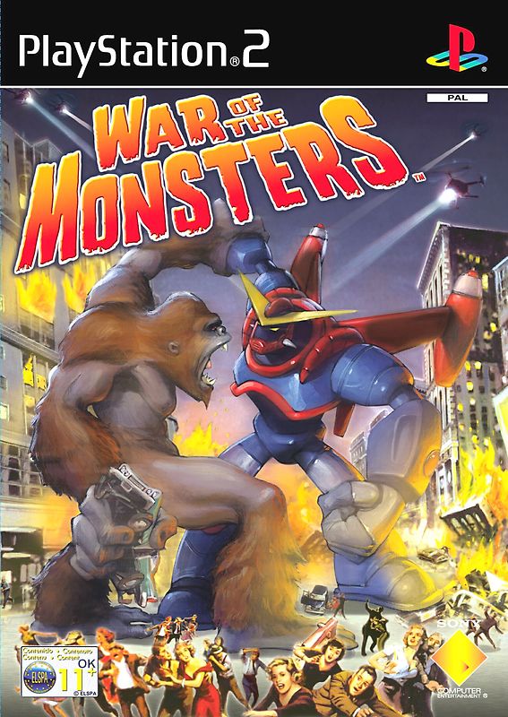 War of the Monsters PlayStation 2