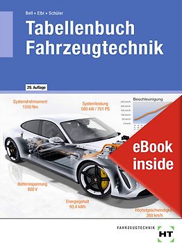 eBook inside: Buch und eBook Tabellenbuch Fahrzeugtechnik