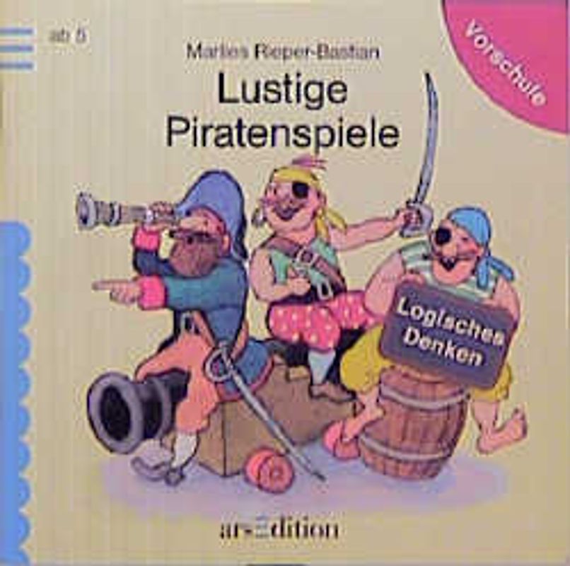 Lustige Piratenspiele. Logisches Denken