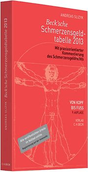 Beck'sche Schmerzensgeld-Tabelle 2013