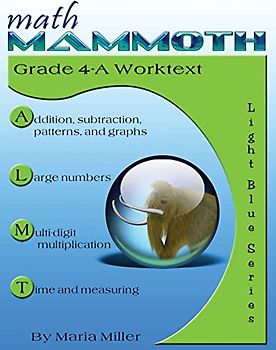 Math Mammoth Grade 4-A Worktext