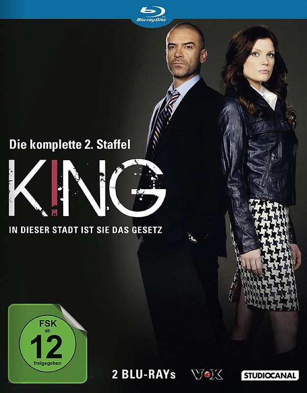 King - In dieser Stadt ist Sie das Gesetz - Staffel 2 Blu-ray Disc