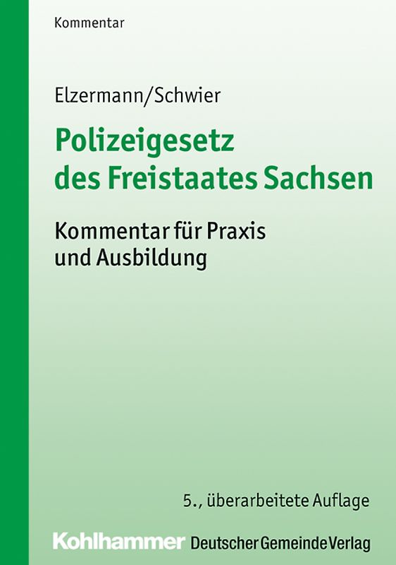 Polizeigesetz des Freistaates Sachsen