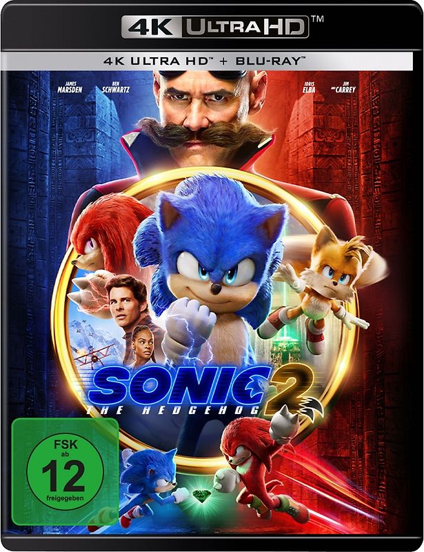 Sonic The Hedgehog 2 Blu-ray Disc