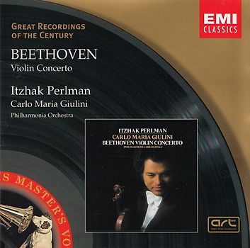 Itzhak Perlman, Philharmonia Orchestra - Carlo Maria Giulini: Ludwig Van Beethoven - Great Recordings of the Century