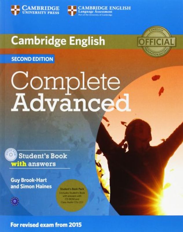 Complete Advanced Student's Book Pack (Student's Book with Answers with CD-ROM and Class Audio CDs (2)) 2nd Edition - Brook-Hart, Guy