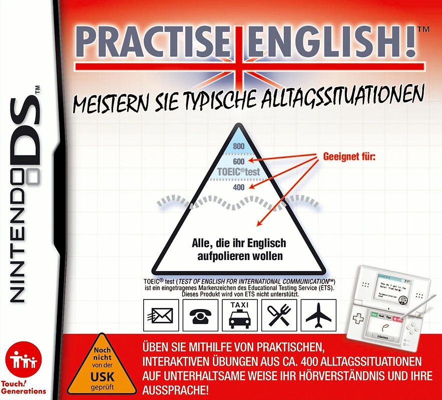 Practise English! - Meistern sie typische Alltagssituationen Nintendo DS