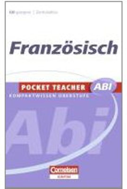 Pocket Teacher Abi Französisch