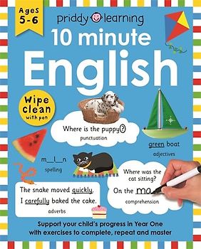 10 Minute English (Wipe Clean Workbooks)