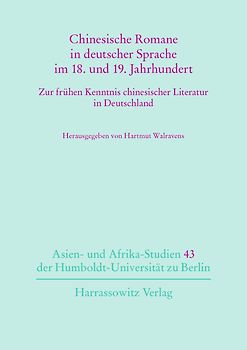 Chinesische Romane in deutscher Sprache im 18. und 19. Jahrhundert