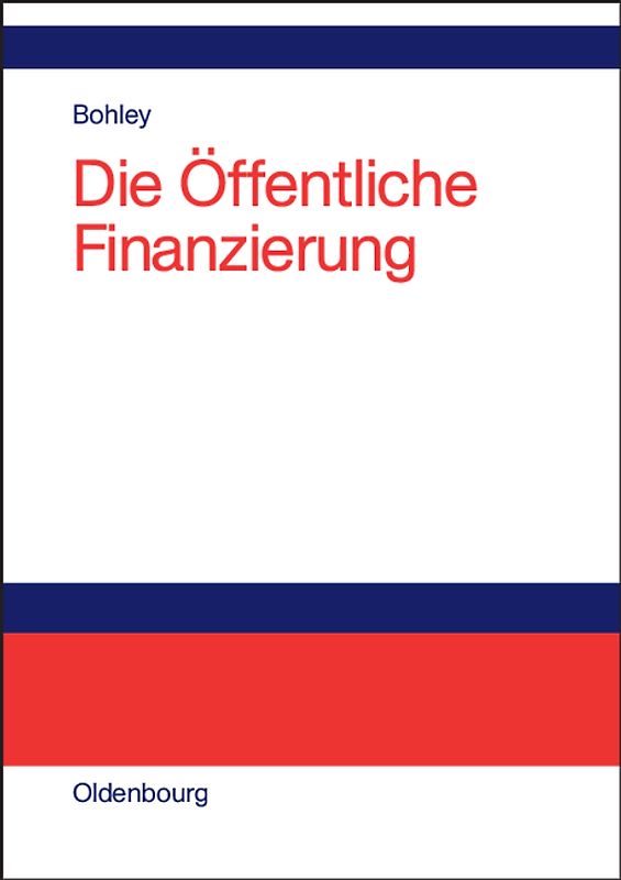 Die öffentliche Finanzierung