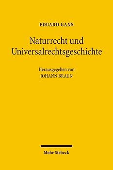 Naturrecht und Universalrechtsgeschichte