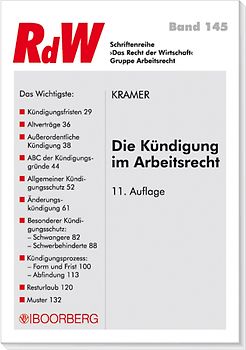 Die Kündigung im Arbeitsrecht