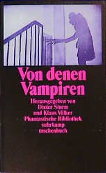 Von denen Vampiren oder Menschensaugern