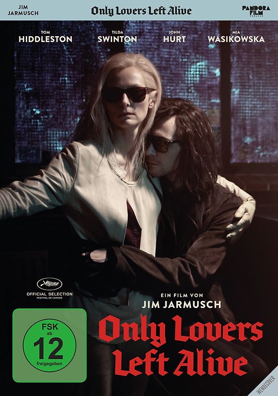 Only Lovers Left Alive DVD