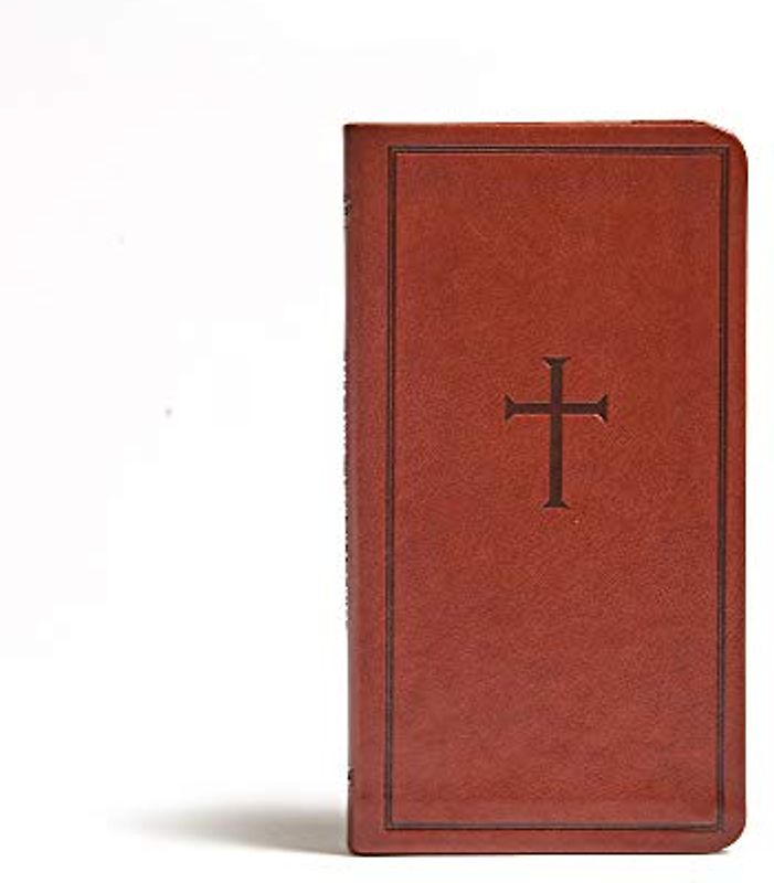 CSB Single-Column Pocket New Testament, Brown Leathertouch: Christian Standard Bible, Single-column New Testament, Brown Leathertouch