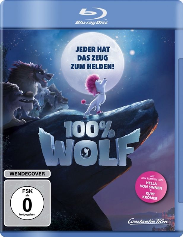 100 % Wolf Blu-ray Disc