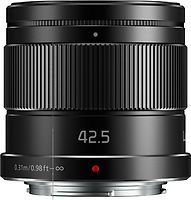 Panasonic Lumix G 42,5 mm F1.7 ASPH. POWER O.I.S. 37 mm Filtergewinde (Micro Four Thirds Anschluss) schwarz