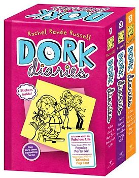Dork Diaries Box Set: Dork Diaries; Dork Diaries 2; Dork Diaries 3 - Russell, Rachel Renee