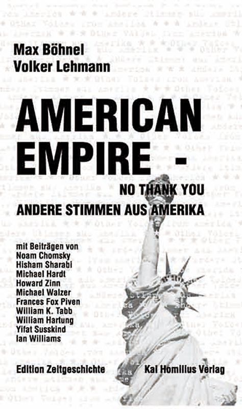 American Empire - No Thank You! Stimmen aus dem anderen Amerika