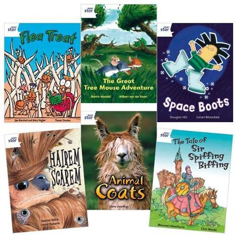 Star Reading White Level Pack (5 fiction and 1 non-fiction book)
