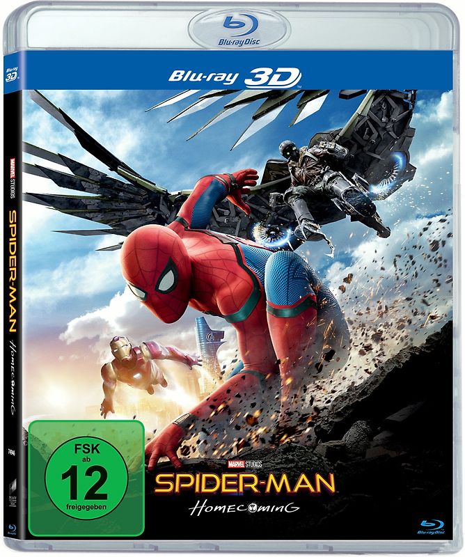 Spider-Man: Homecoming 3D 3D Blu-ray Disc