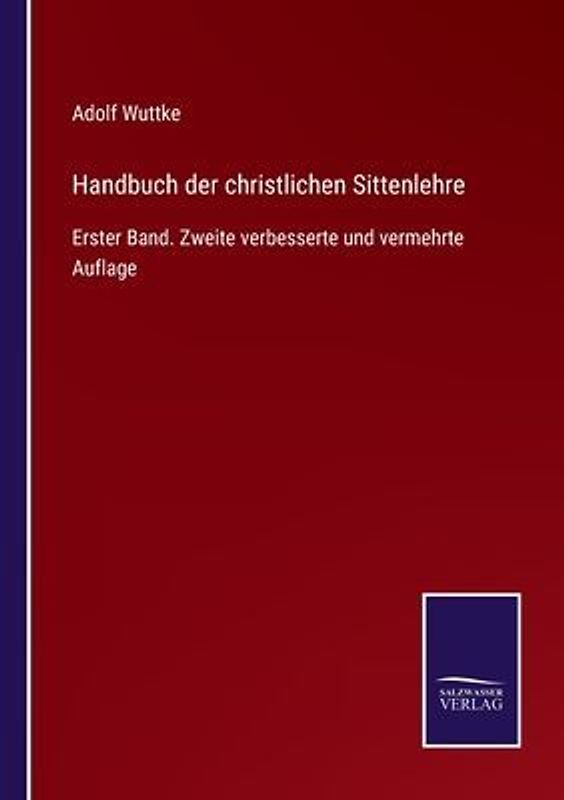 Handbuch der christlichen Sittenlehre