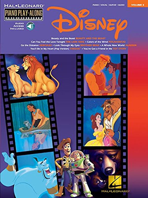 Piano Play Along Volume 5 Disney Pvg Bk/Cd: Noten, Bundle, CD für Gesang, Klavier (Gitarre) (Hal Leonard Piano Play-Along, Band 5)