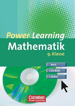 Power Learning / 9. Schuljahr - Übungsbuch mit Lösungsheft, CD-ROM und Online-Angebot