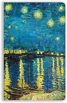 Vincent Van Gogh: Starry Night Over the Rhône (Soft Touch Journal)