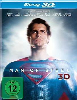 Man of Steel 3D [inkl. 2D-Blu-ray] 3D Blu-ray Disc