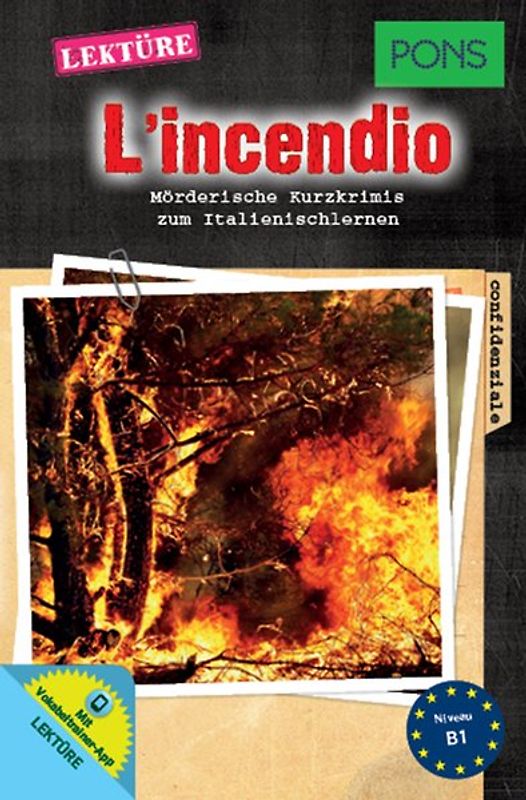 PONS Kurzkrimi Italienisch - L'incendio