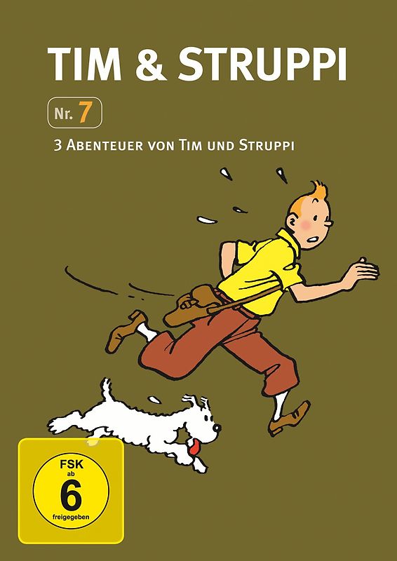 Tim & Struppi DVD 7 - 4 Episoden DVD