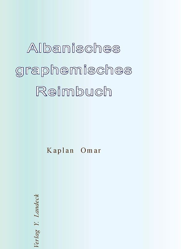 Albanisches graphemisches Reimbuch