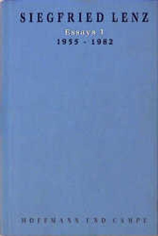 Werkausgabe in Einzelbänden / Essays 1