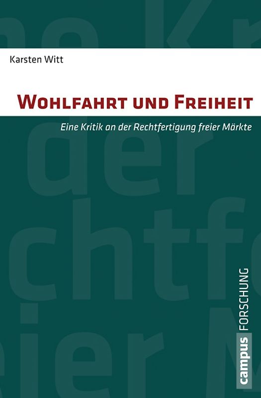 Wohlfahrt und Freiheit