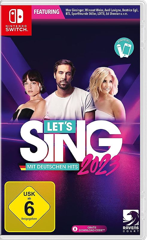 Let's Sing 2023 mit deutschen Hits Nintendo Switch