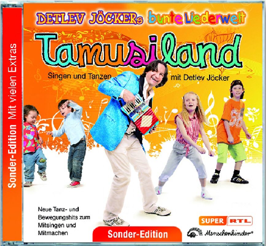 Tamusiland. Sonderedition. Neue Tanz- und Bewegungshits zum Mitsingen und Mitmachen