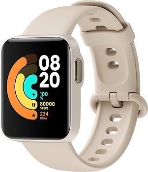 Xiaomi Mi Watch Lite 41 mm blanco en la correa de silicona blanco [WiFi]
