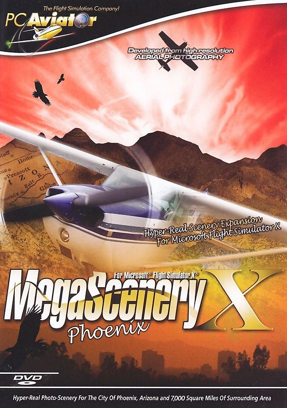 Microsoft Flight Simulator X: Mega Scenery X - Phönix [AddOn] PC Spiele