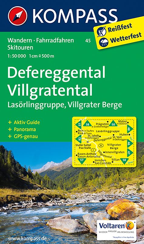 Defereggental - Villgratental - Lasörlinggruppe - Villgrater Berge
