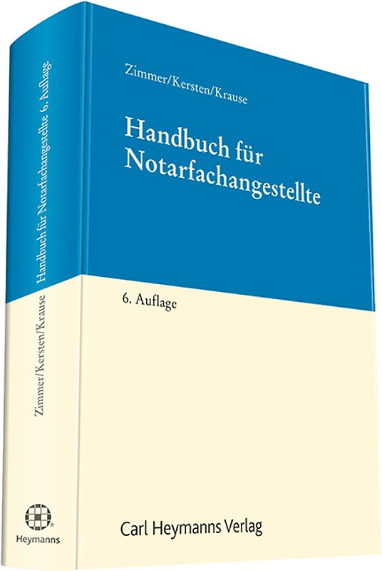 Handbuch für Notarfachangestellte