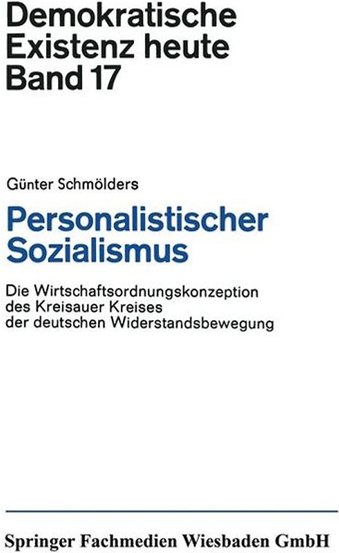 Personalistischer Sozialismus