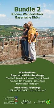 Bundel 2 Rhöner Wanderführer Bayerische Rhön