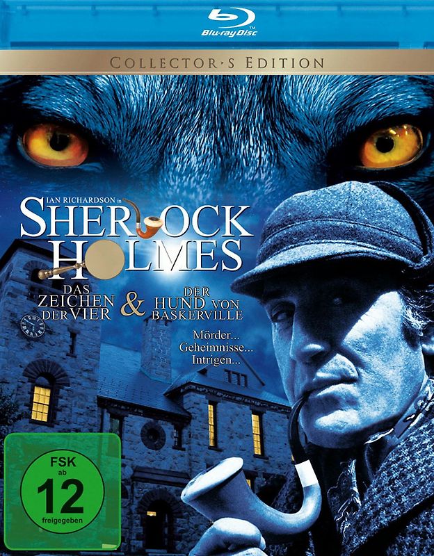 Sherlock Holmes: Der Hund von Baskerville + Im Zeichen der Vier Blu-ray Disc