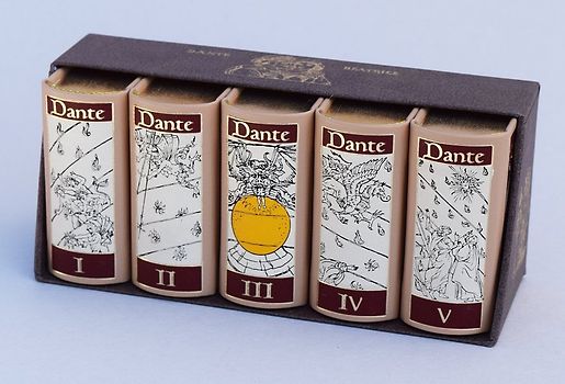 Die Göttliche Komödie (VORZUGSAUSGABE). Vorzugsausgabe mit Kopfgoldschnitt, limitiert und numeriert (250 Ex.)