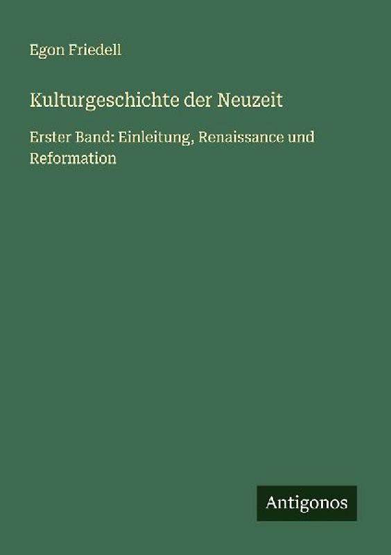 Kulturgeschichte der Neuzeit