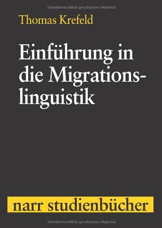 Einführung in die Migrationslinguistik