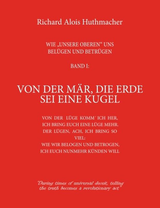 Von der Mär, die Erde sei eine Kugel