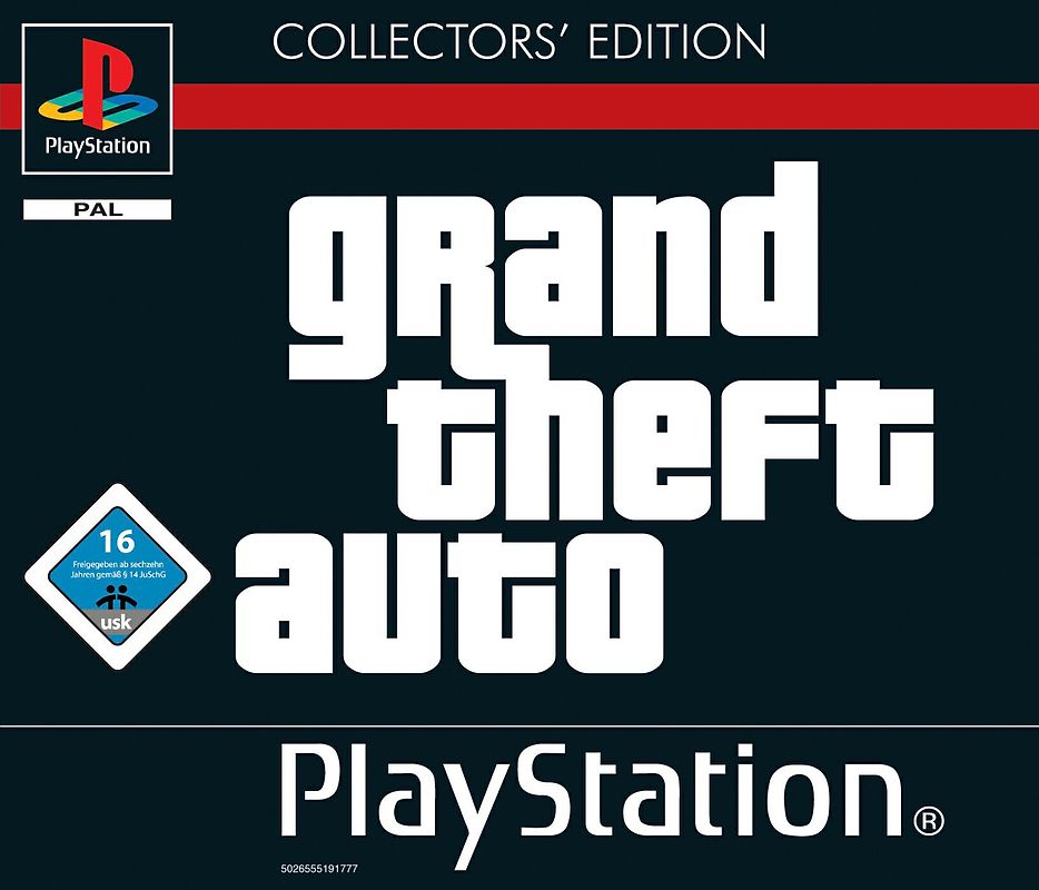 Grand Theft Auto [Collector's Edition, 3 Discs] PlayStation 1